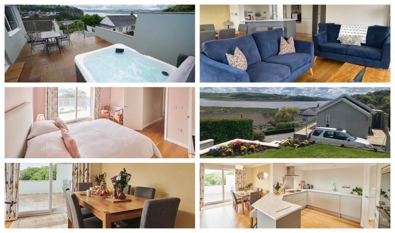 Lloret- Modern Retreat With Castle Views And Private Hot Tub
